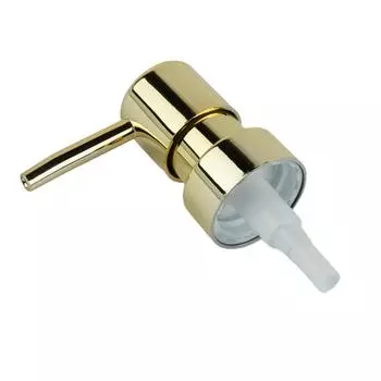 Круглая головка насоса для лосьона для живота с резьбой 28, насадка для бутылочки для ванны, стандартная резьба для насоса для лосьона для живота золотой