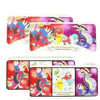 Круглая художественная палитра Pokemon, 17 ячеек, 4 предмета, популярные корейские игрушки для малышей