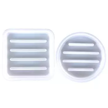 Круглая коробка для хранения, контейнер, форма, органайзер для ювелирных изделий из смолы, силиконовая форма для DIY, держатель для безделушек из эпоксидной смолы, домашний декор T