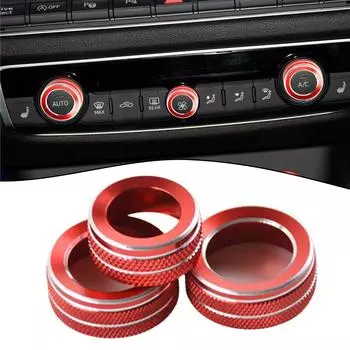 Круглая крышка ручки для A3 красная ручка громкости переключателя S3