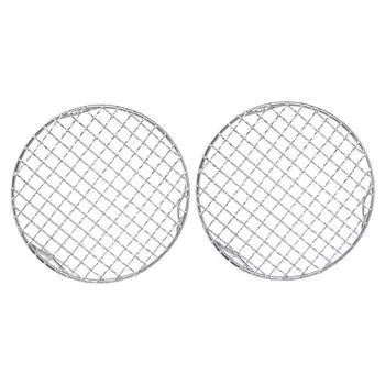 Круглая кулинарная решетка из нержавеющей стали 15 см/18 см/19 см/20 см Антипригарная охлаждающая решетка для выпечки печенья, тортов и хлеба 15