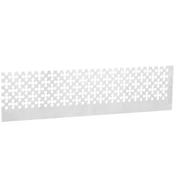 Круглая линейка Fix Tools Quincunx Shape из нержавеющей стали для стразов, 325 отверстий