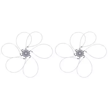 Круглая ловушка для крабов, ловушка для крабов, рыболовные принадлежности (6 петель)