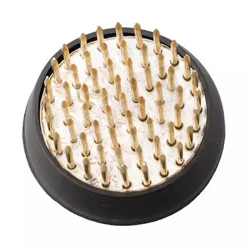 Круглая лягушка-цветок икебана с резиновой прокладкой, стационарный инструмент для аранжировки, резиновая основа, держатель, цветочный декоративный горшок 23mm