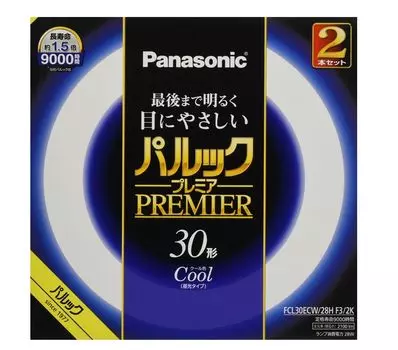 Круглая люминесцентная лампа Panasonic 30 Shape 2 шт. Холодный цвет Parlook Premier FCL30ECW28HF32K