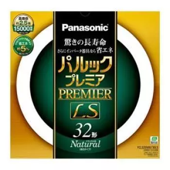 Круглая люминесцентная лампа Panasonic Parlook Premier LS 32W Тип G10q Натуральный цвет FCL32ENW30LS (ФКЛ)