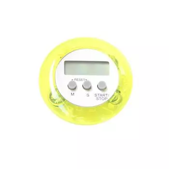 Круглая магнитная задняя подставка, ЖК-цифровой кухонный таймер обратного отсчета для приготовления пищи зелёный