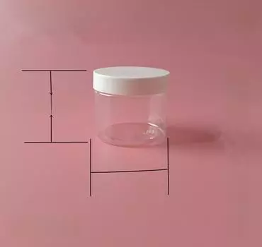 Круглая маска для лица с кремом в коробке 150 мл с белой пластиковой крышкой Custom