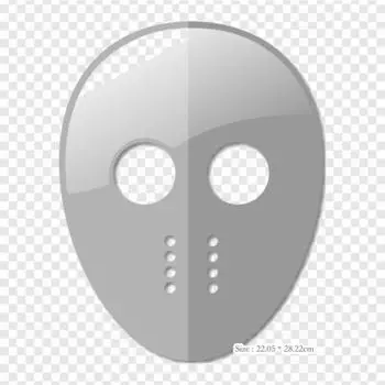 Круглая маска вратаря, термотрансферная печать, виниловые нашивки, наклейки для одежды, аппликации «сделай сам», моющиеся нашивки