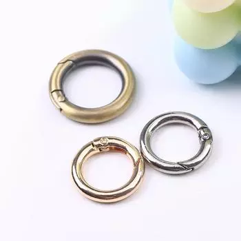 Круглая металлическая рамка ручки сумки для сумки, сменного кошелька, изготовления своими руками