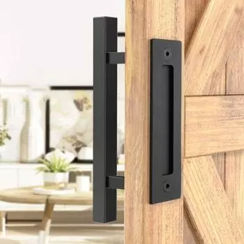 Круглая мобильная дверная ручка, мебельная ручка, фурнитура, утопленная деревянная дверная ручка для шкафа Style 1