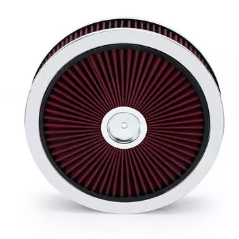 Круглая моющаяся накладка 14 x 3 дюйма, крышка воздухоочистителя, сменная верхняя сборка кабюратора для Chevrolet GMC FORD