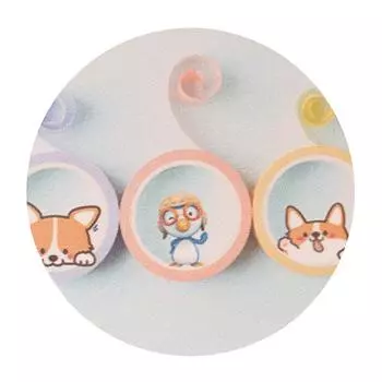 Круглая мультяшная подставка из диатомовой грязи, впитывающая воду подставка для столовых приборов, изоляционная подставка против ожогов