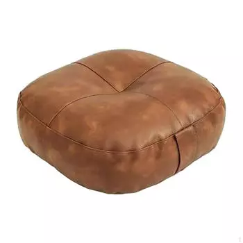 Круглая напольная подушка Элегантное решение для сидения дома и офиса серый