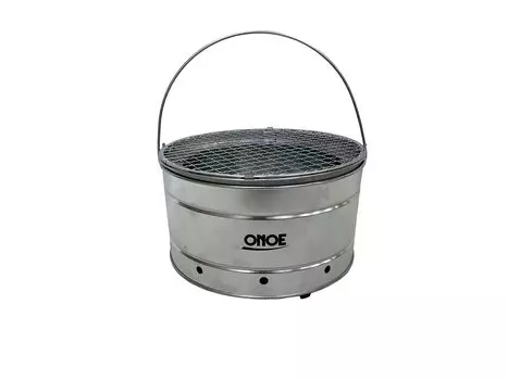 Круглая настольная подставка для плиты Onoe Seisakusho, походное оборудование, гриль, барбекю, стол для древесного угля (ОНОЭ) МТК-245 [Вершина костра]