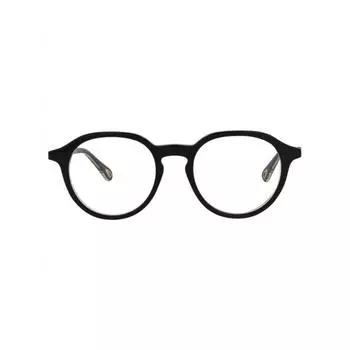 Круглая оправа Chlo Bio Acetate Optical Frames Black Black Transparent One Size