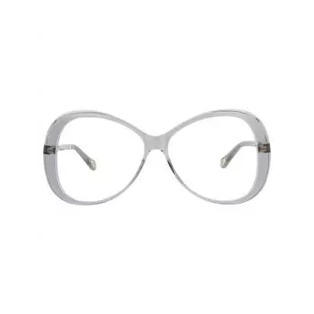 Круглая оправа Chlo Bio Acetate Оптические оправы Серый Серый Прозрачный One Size