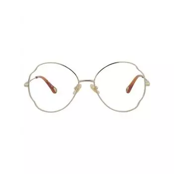 Круглая оправа Chlo Metal Optical Frames Gold Gold Transparent One Size