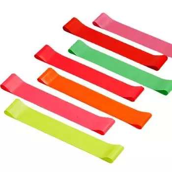 Круглая петля сопротивления эластичной ленты для йоги