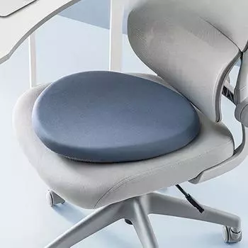 Круглая подушка из пены с эффектом памяти в японском стиле, простая подушка-футон для офиса, татами, дивана, автомобиля, подушка для обеденного стула 40*40*4cm