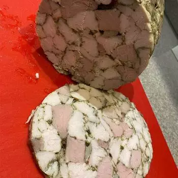 Круглая пресс-машина из нержавеющей стали Кухонные принадлежности Пресс-машина для ветчины Инструмент для приготовления мяса Кухонные гаджеты чёрный