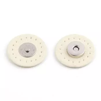 Круглая пришитая магнитная пуговица для сумки, застежка, металлическая застежка, швейное ремесло, сделай сам бежевый