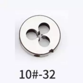 Круглая резьбонарезная плашка 1 шт. UNC правая круглая плашка размер 1/4-20 5/16-18 3/8-16 1/2-13 легированная сталь круглая плашка инструмент для обработки