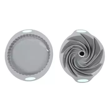 Круглая рифленая форма для торта, легко снимаемая, многоцелевая, антипригарная, силиконовая форма для выпечки для кухни