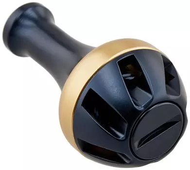 Круглая ручка Daiwa Slp Works из алюминия S, цвет темно-синий/золотой