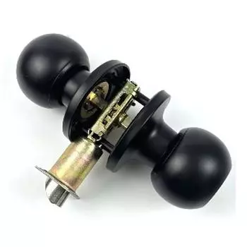 Круглая ручка для замка в ванную комнату на 30?Дверь толщиной 50 мм с 3 ключами