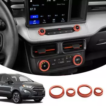 Круглая ручка регулировки громкости кондиционера и аудиосистемы, простая установка