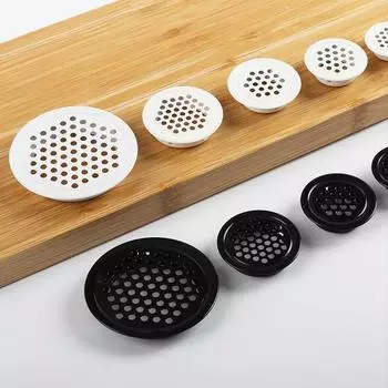 Круглая сетчатая крышка отверстия из нержавеющей стали вентиляционная крышка для шкафа вентиляционная решетка мебельные аксессуары домашний декор