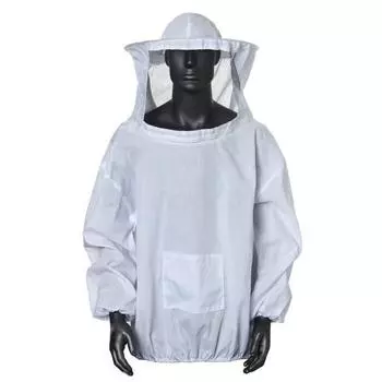 Круглая шляпа с вуалью и карманом, халат для пчеловода, защитная одежда для пчеловодства, защита от пчел