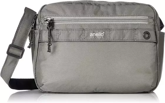 круглая сумка через плечо DC GUA0982Z светло-серый [Anello Grande] 2-слойный