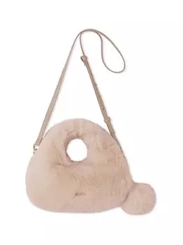 Круглая сумка из меха SWGB244628 PNK [Sneider] женская