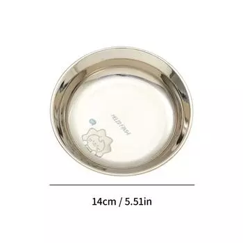 Круглая тарелка из нержавеющей стали 304, походная тарелка, нержавеющая, штабелируемая, сервировочная тарелка для еды, детский обеденный диск, кухонная посуда