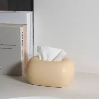 Круглая угловая коробка для салфеток, журнальный столик, украшение стола, минимализм, керамическая коробка для салфеток, прикроватная тумбочка, чехол для бумажных полотенец, креатив