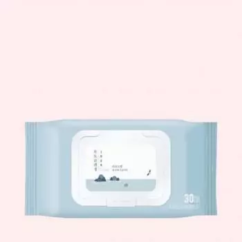 Круглая упаковка 1025 Очищающие салфетки Dokdo 30 листов