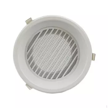 Круглая вентиляционная крышка из алюминиевого сплава для замены воздуховыпускного отверстия в офисах и других учреждениях white