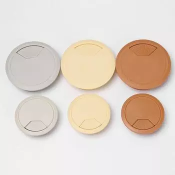 Круглая заглушка для кабеля для компьютерного стола 60/80 мм, пластиковая крышка для кабельного отверстия, органайзер 60mm белый