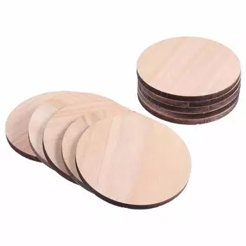 Круглое дерево Toyvian, круглое дерево, простое дерево, набор досок, деталей, досок, подставок, чипсов, сделай сам, живопись, изделия ручной работы, ремесла, украшения, орнаменты,