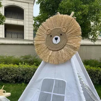 Круглое животное новинка ручной работы искусство подвесной подарок игрушка кулон украшение для украшения гостиной