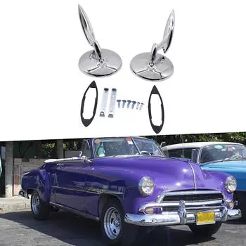 Круглые бабочки наружные зеркала заднего вида аксессуары для Corvair 1963-1965