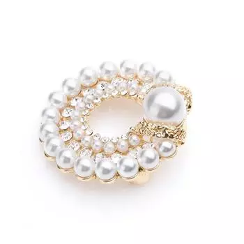 Круглые броши в виде цветка с жемчужинами для женщин, брошь на свадьбу, булавки, булавки для подарков маме