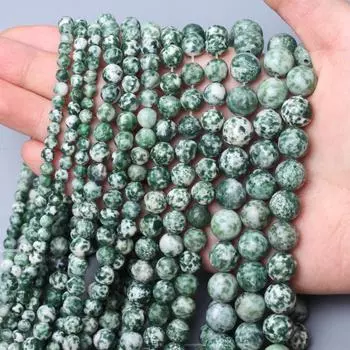 Круглые бусины бусины ручная работа своими руками зеленый камень ювелирные изделия аксессуары натуральный камень бусины россыпью 4/6/8/10 мм 4mm about 40Pcs