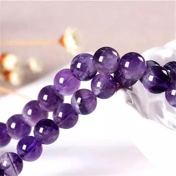 Круглые бусины из аметиста Natural Dream, красивые разноцветные бусины ручной работы, браслет «сделай сам», ожерелье, ювелирные изделия, бусины ручной работы, аксессуары 6mm(30pcs)