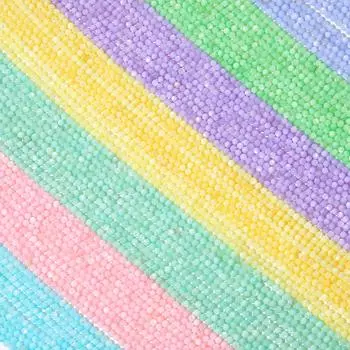 Круглые бусины из ракушки пресной воды 3 мм для изготовления ювелирных изделий DIY браслет Necalace цепочка для телефона about 125pcs жёлтый