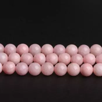 Круглые бусины из розового опала и халцедона Beibeifu для украшений ручной работы 6mm Strand (Approx. 63 Beads)