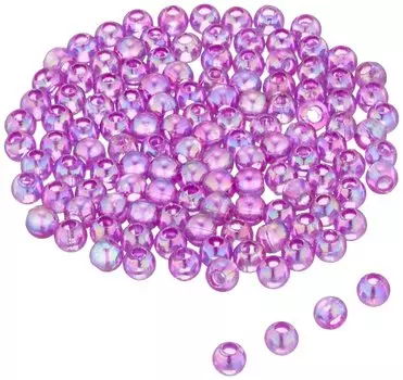 Круглые бусины Shimamura 200 шт. DX 4 мм Фиолетовый ASH-DX4M-8