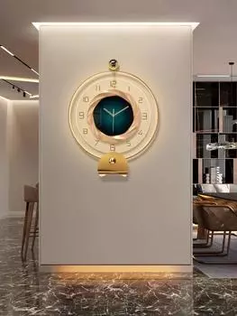 Круглые цифровые настенные часы, роскошные современные ночные настенные часы, модные скандинавские украшения для салона Casa Decoracion Para el Hogar